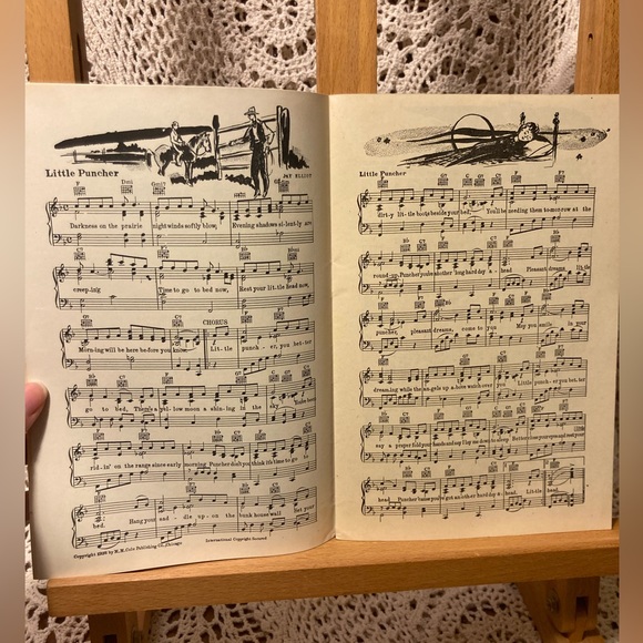 14 Songs of the Plains - Belmont, Copyright 1938 - Sheet Music, Lyrics, Vocal - Picture 5 of 9